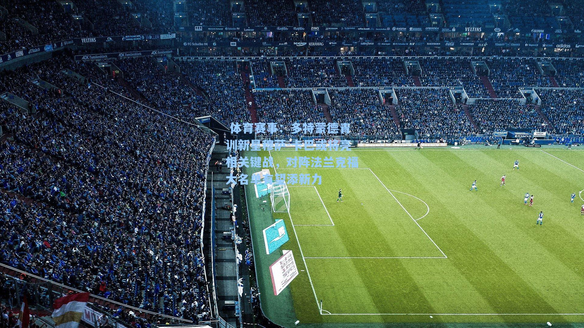  体育赛事：多特蒙德青训新星穆萨-卡巴或将亮相关键战，对阵法兰克福大名单有望添新力